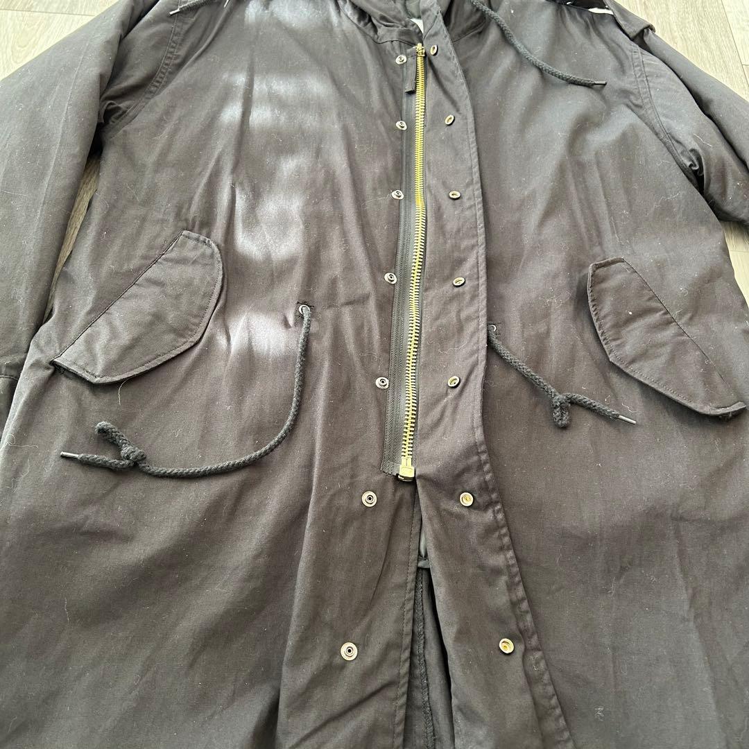 【美品】ROTHCO M51 モッズコート フィッシュテールパーカー 黒 L