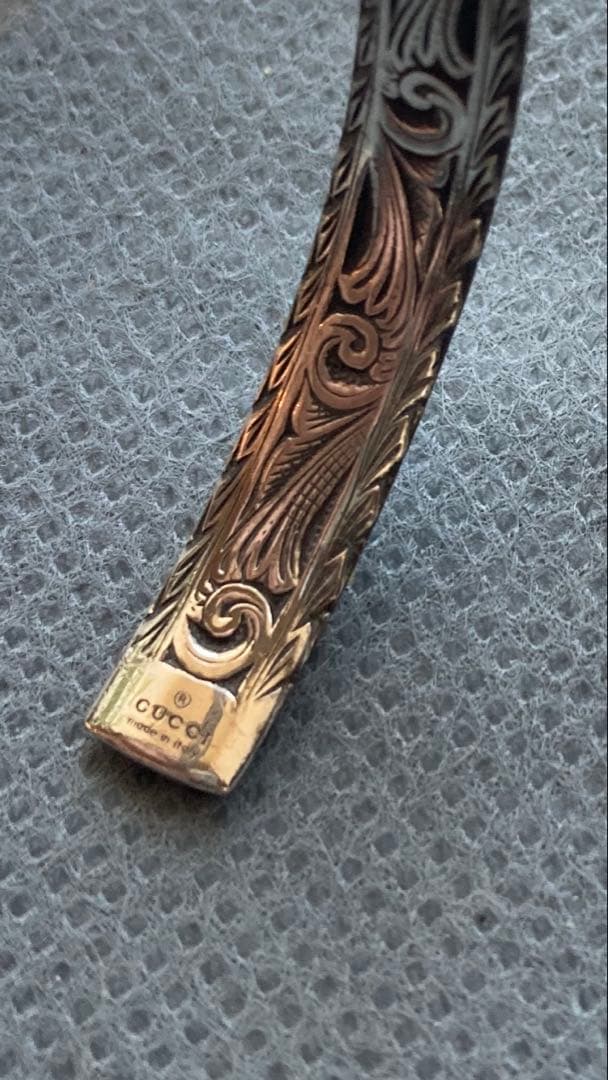 みー　GUCCI グッチ　バングル　ブレスレット