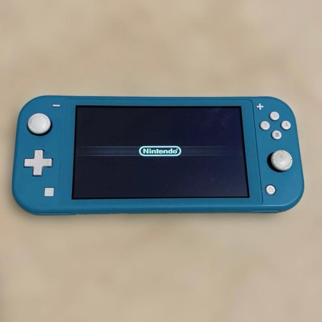 Nintendo Switch Lite ターコイズ 液晶画面 要確認