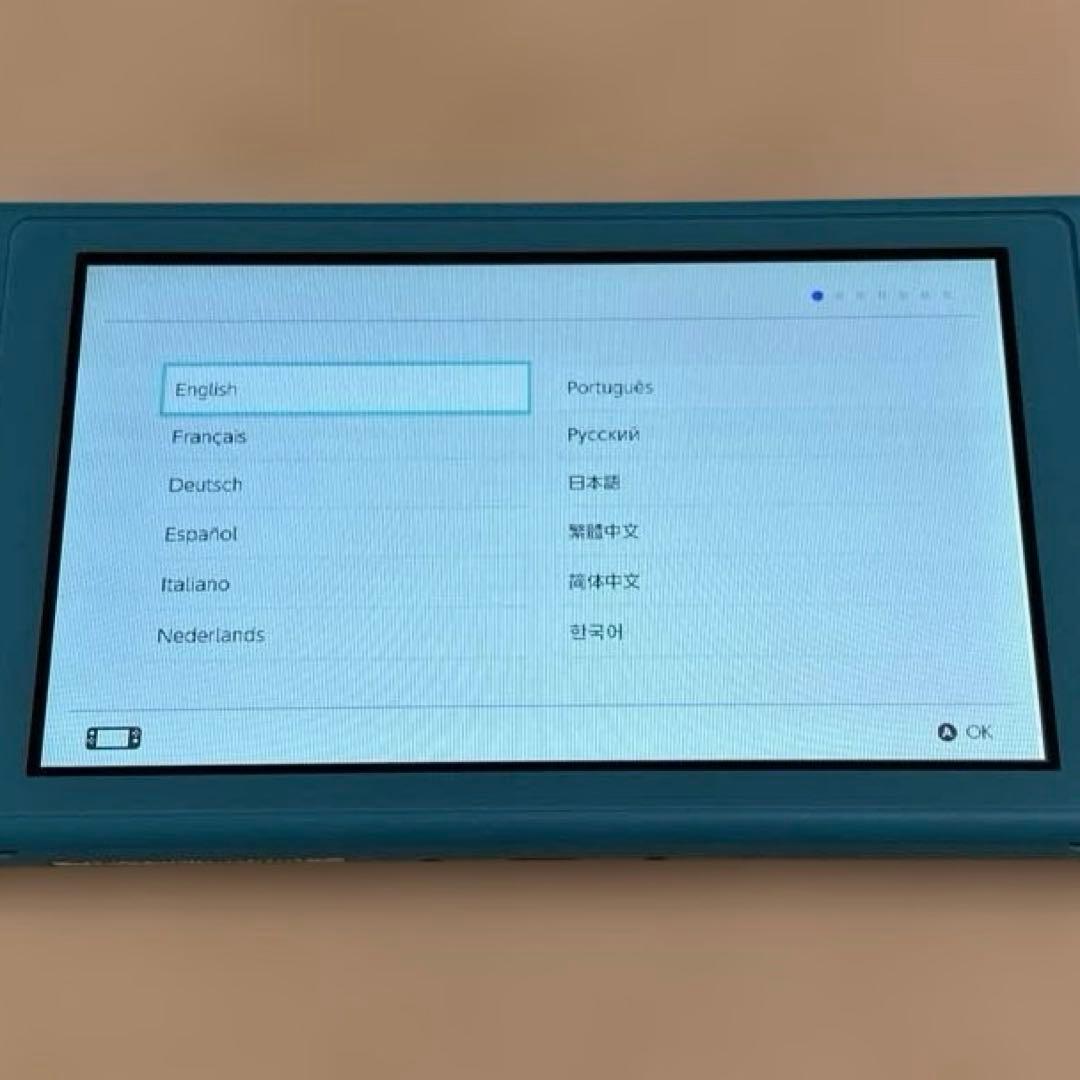 Nintendo Switch Lite ターコイズ 液晶画面 要確認