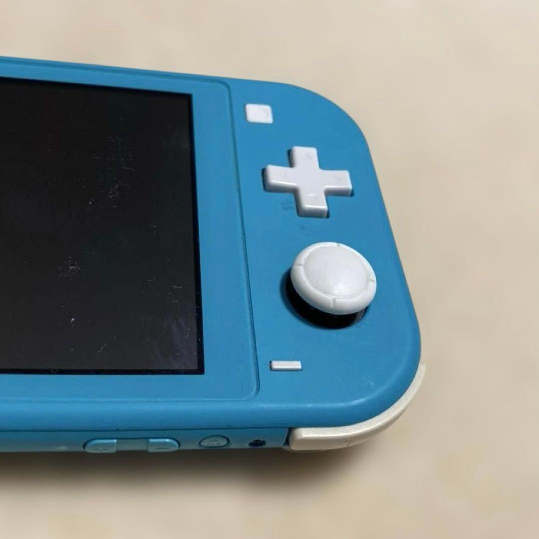 Nintendo Switch Lite ターコイズ 液晶画面 要確認