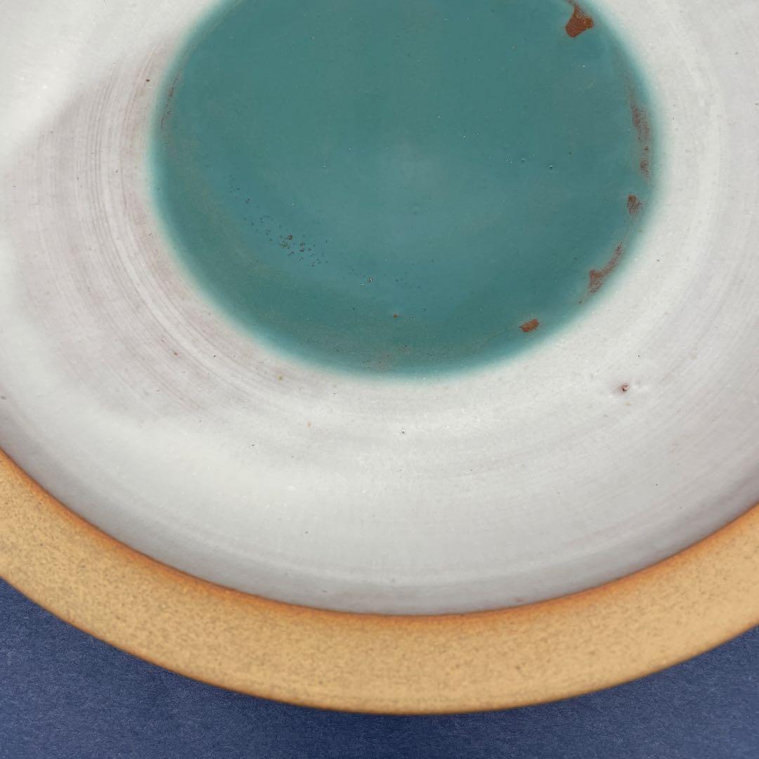 鳥取民藝 中井窯 牛ノ戸焼 中井焼 染め分け皿 プレート 24cm - メルカリ