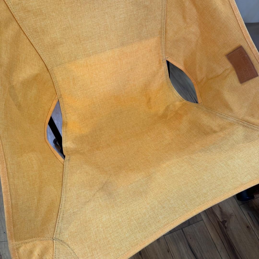 E43◆HELINOX　ヘリノックス　ビーチチェア　イエロー　中古美品