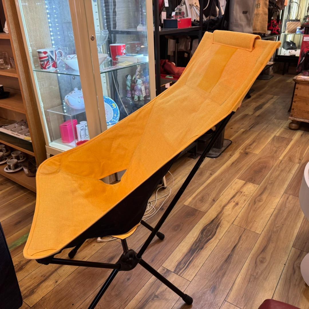 E43◆HELINOX　ヘリノックス　ビーチチェア　イエロー　中古美品