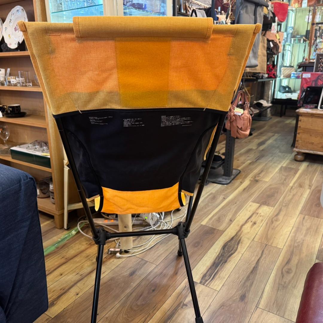 E43◆HELINOX　ヘリノックス　ビーチチェア　イエロー　中古美品