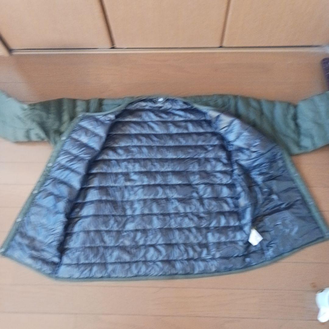 mont-bell スペリオダウン ラウンドネックジャケット　ダークグリーン