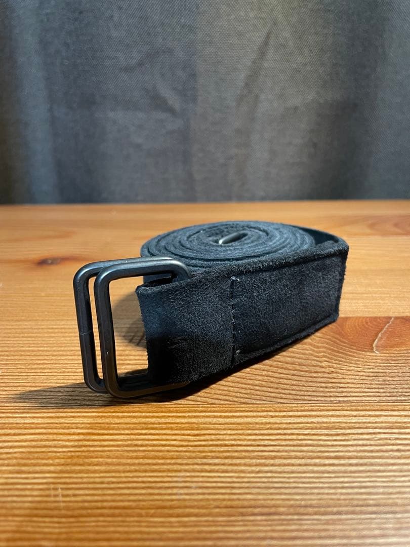 W double belt KUDU OVY ベルトkaja スウェード