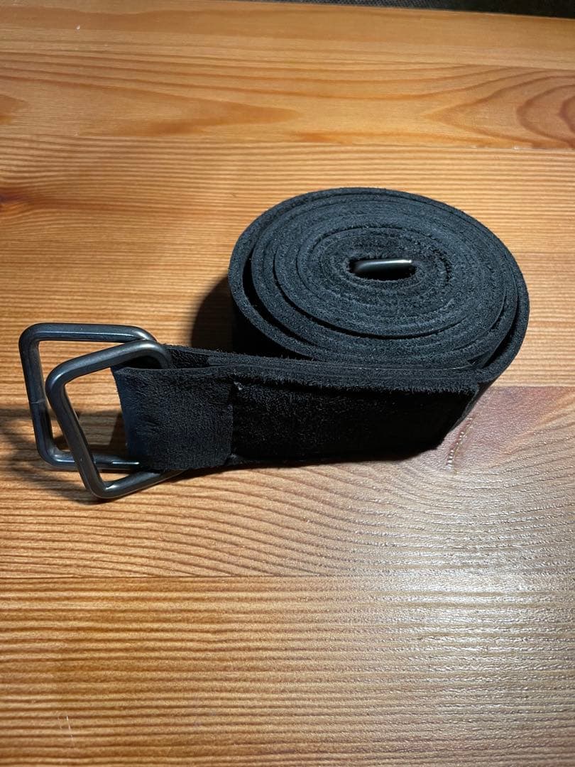 W double belt KUDU OVY ベルトkaja スウェード