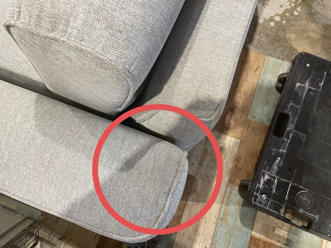 【岐阜六条直接引取歓迎】コアラマットレス ソファベッド　シングル　グレー