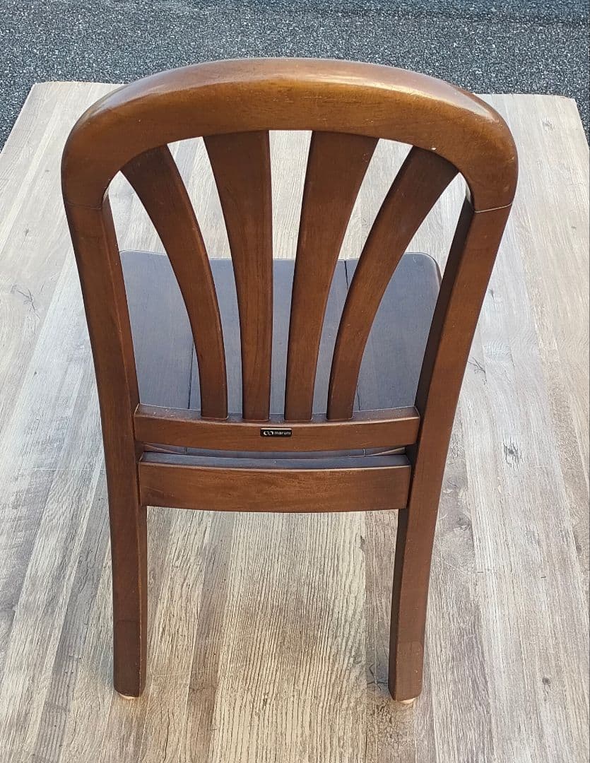MARUNI ダイニングチェア ブラウン 木製 マルニ木工