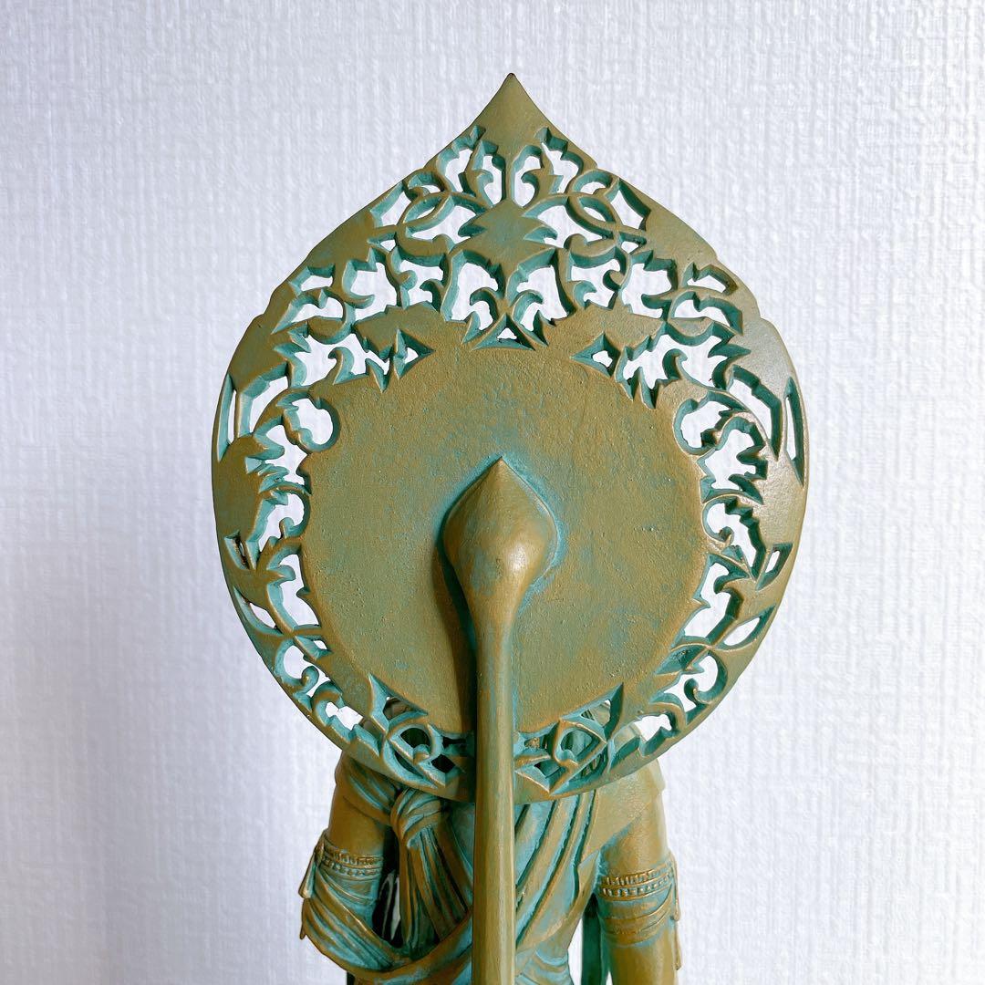 大佛師 松久宗琳作 瑠璃観音 ブロンズ 仏像 在銘 認定書あり 569/1000