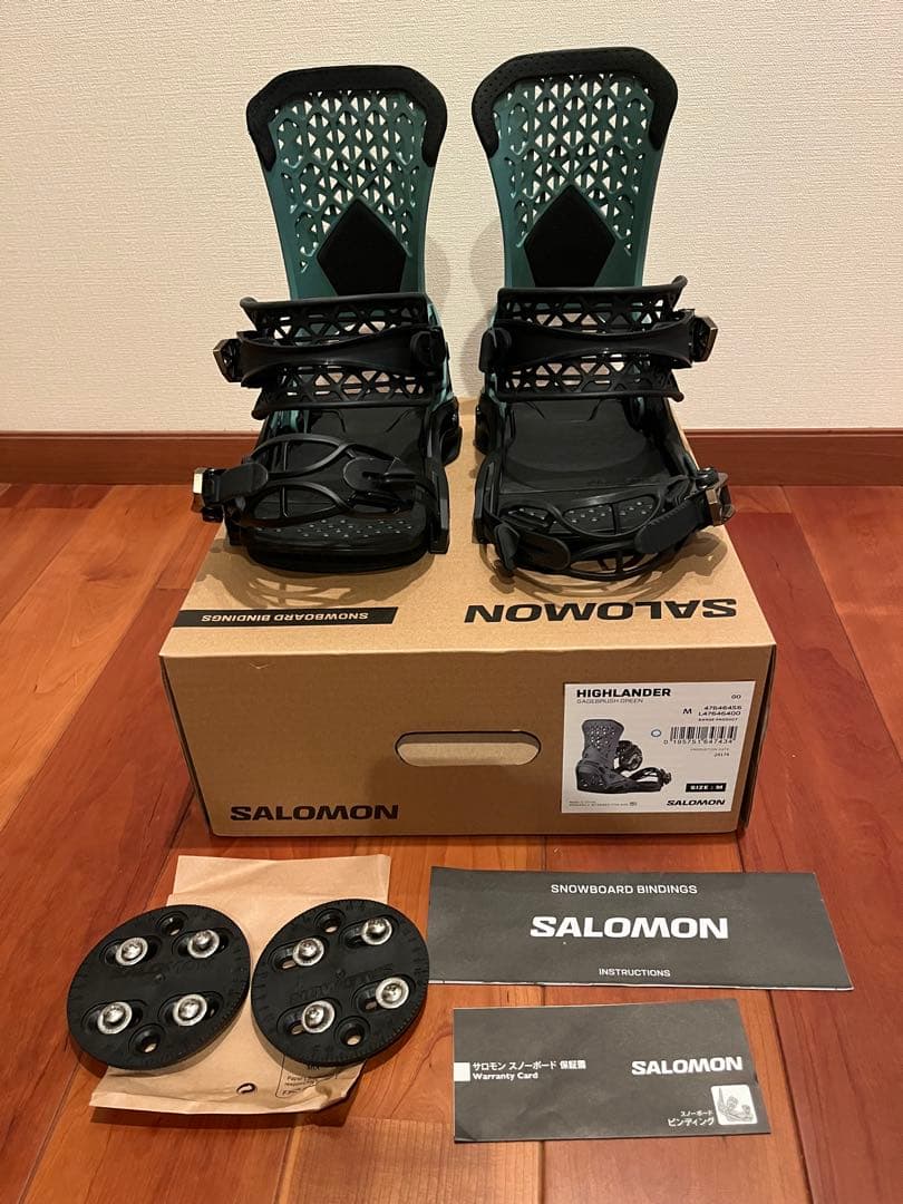 サロモン　ハイランダー　M 24-25 salomon HIGHLANDER