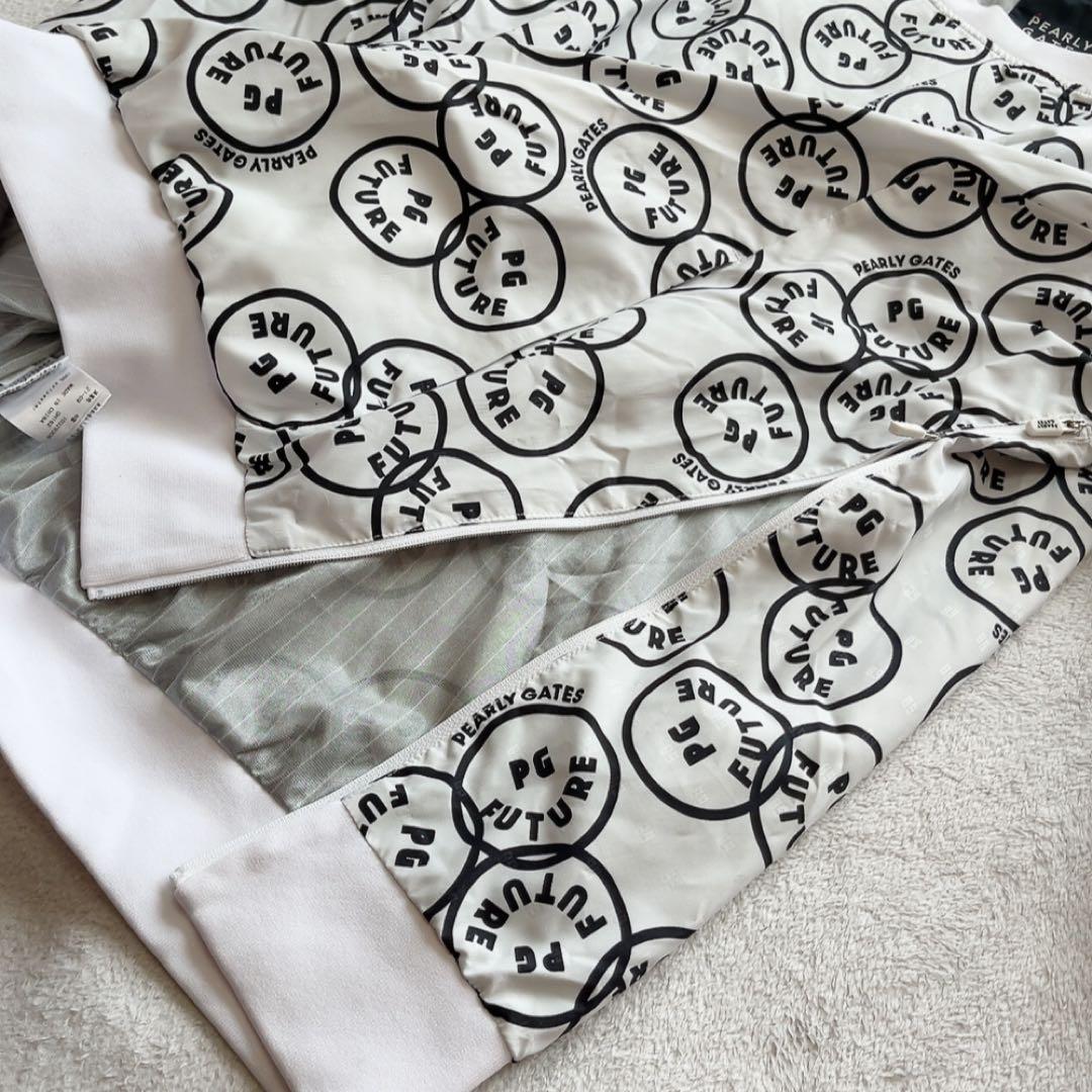 美品　パーリーゲイツ　近年　ツインスニード 　2枚セット　スマイル　ニコ　白