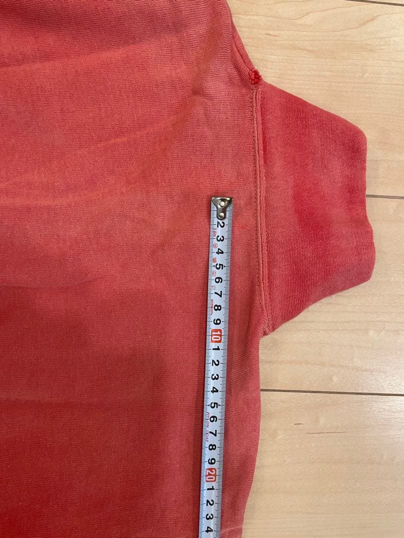 ビンテージ 60s スウェット ジッパー 赤