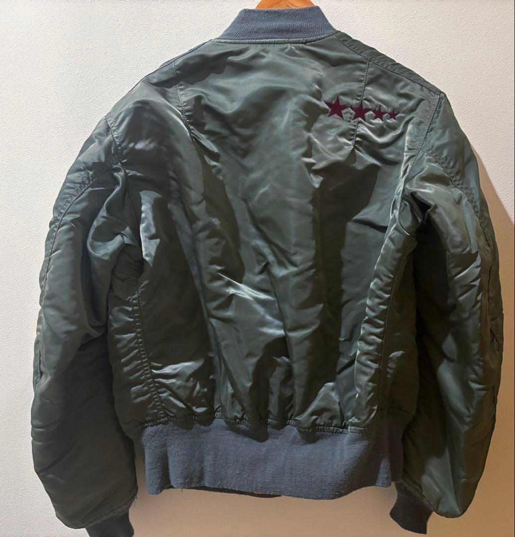 状態良好 90's FAMOUZ 4thアニバーサリー MA-1