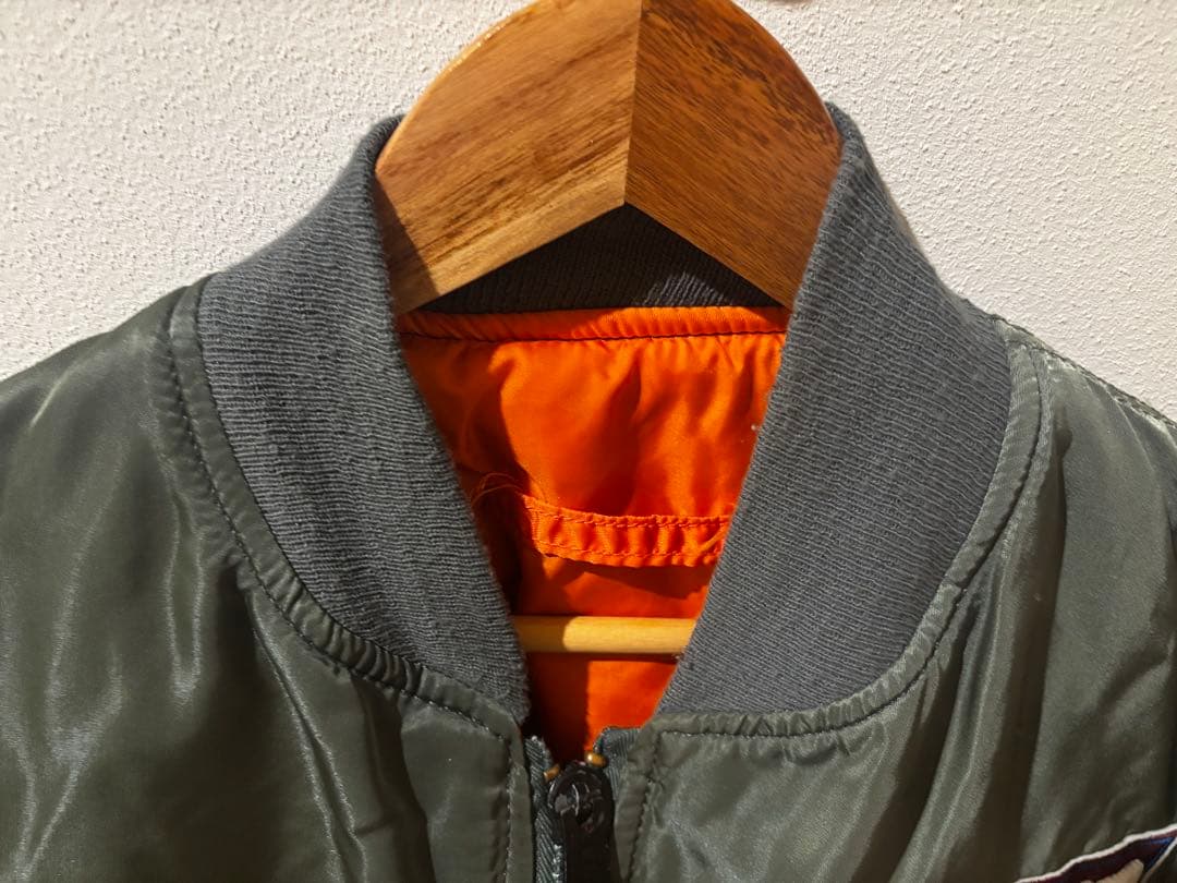 状態良好 90's FAMOUZ 4thアニバーサリー MA-1