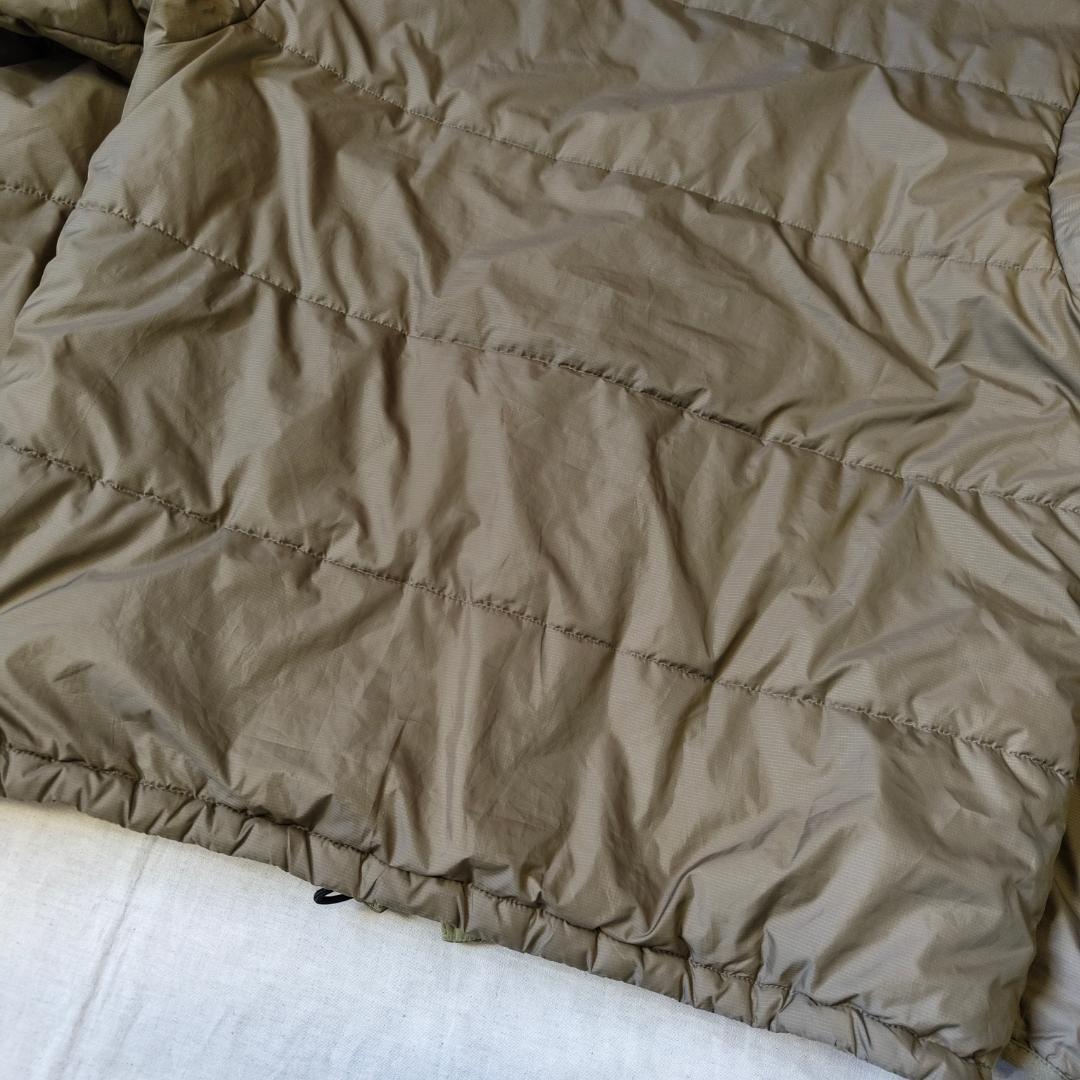 00s パタゴニア パフジャケット 2001年 カーキ オリーブ グリーン L