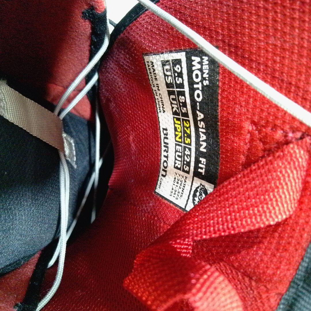 BURTON MOTO 27.5cm スノーボードブーツ ブラック