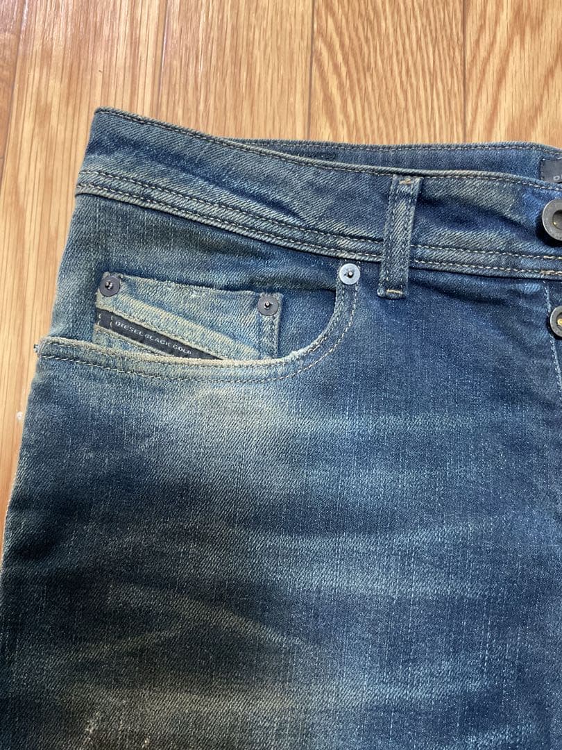 美品⭐︎DIESEL ディーゼル ブラックゴールド　デニム　メンズ　32