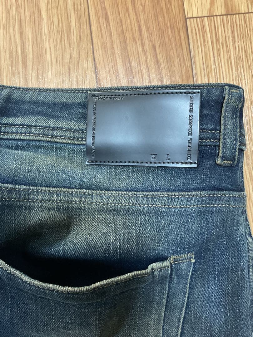美品⭐︎DIESEL ディーゼル ブラックゴールド　デニム　メンズ　32