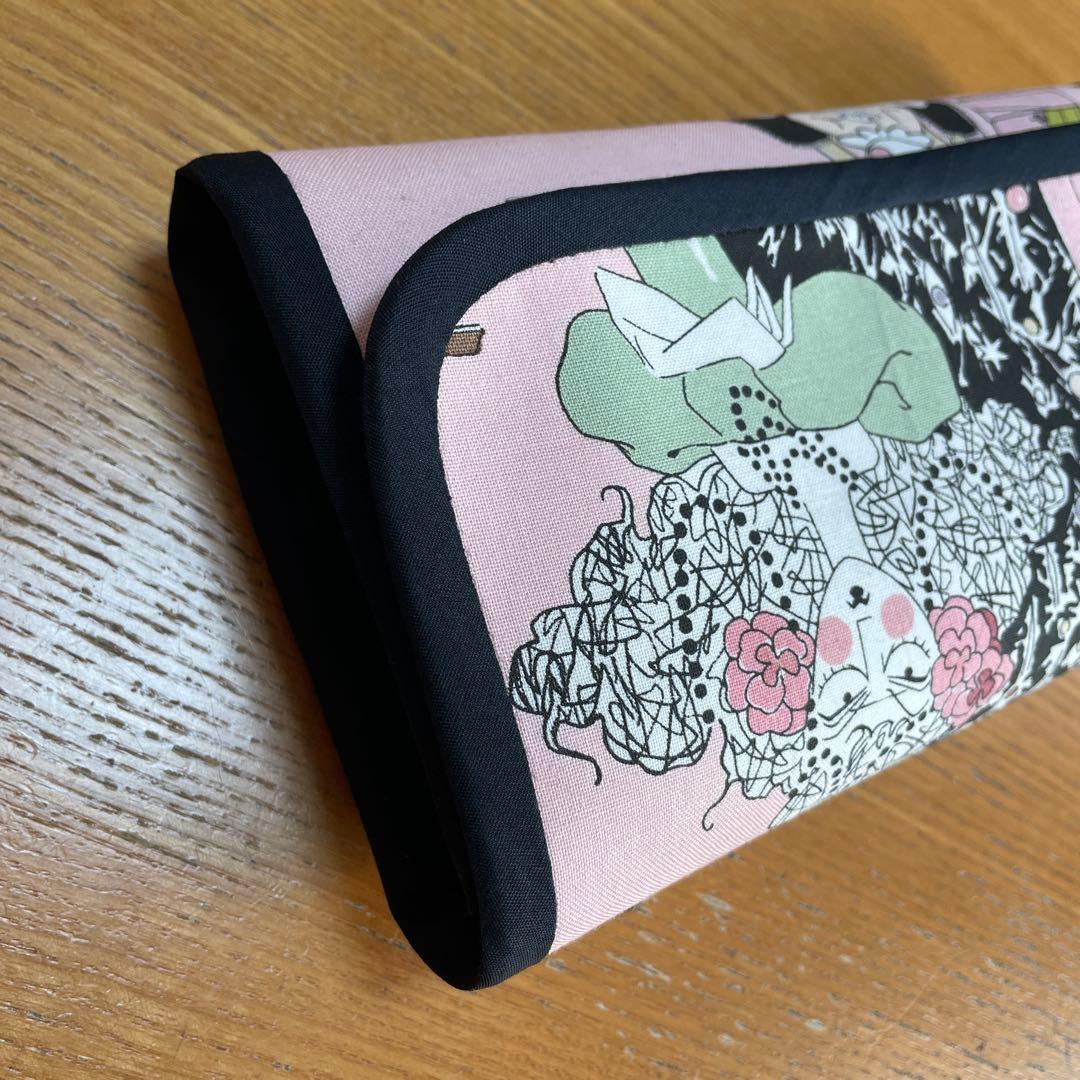 ラスト 長財布 やりくり財布 ハンドメイド 激レア生地 アレキサンダー