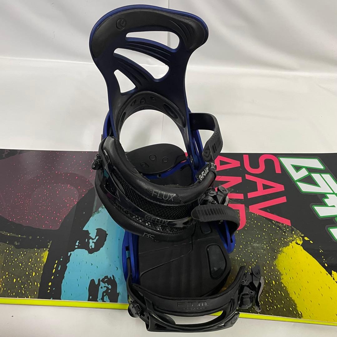 SAVANDER 145cm FVUX DS スノーボード　３点セット