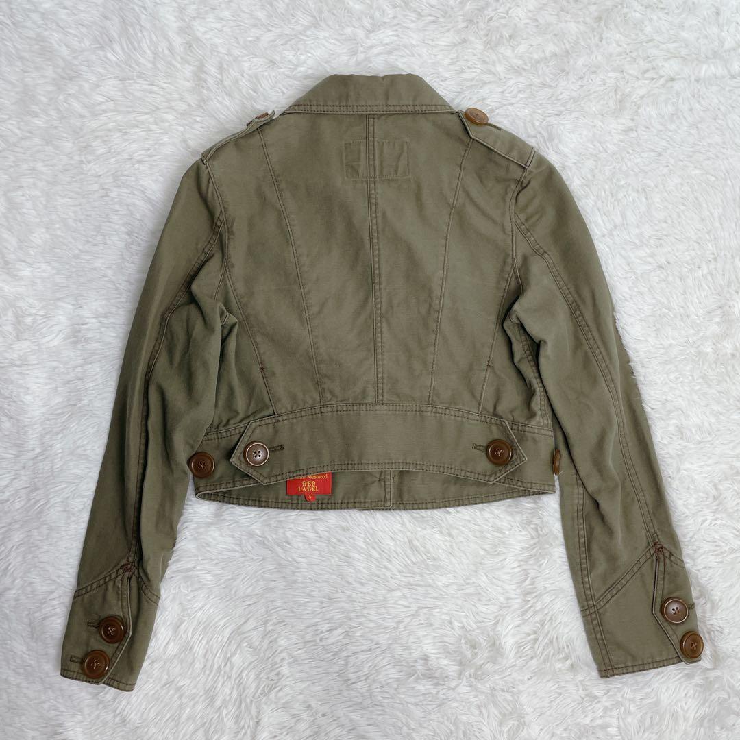 Vivienne Westwood ミリタリージャケット オーブパッチ ショート