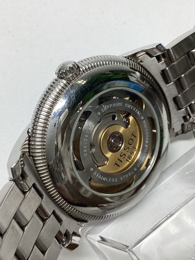 D*i様 TISSOT 1853 R463/363 自動巻き時計 黒文字盤 - メルカリ