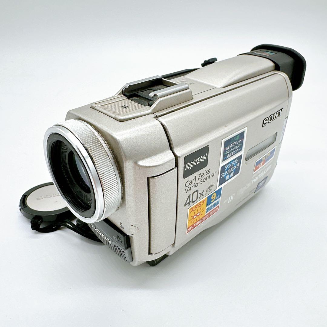 ソニー ビデオカメラDCR-TRV30 miniDV ダビング ミニ 昭和 磁気 - メルカリ
