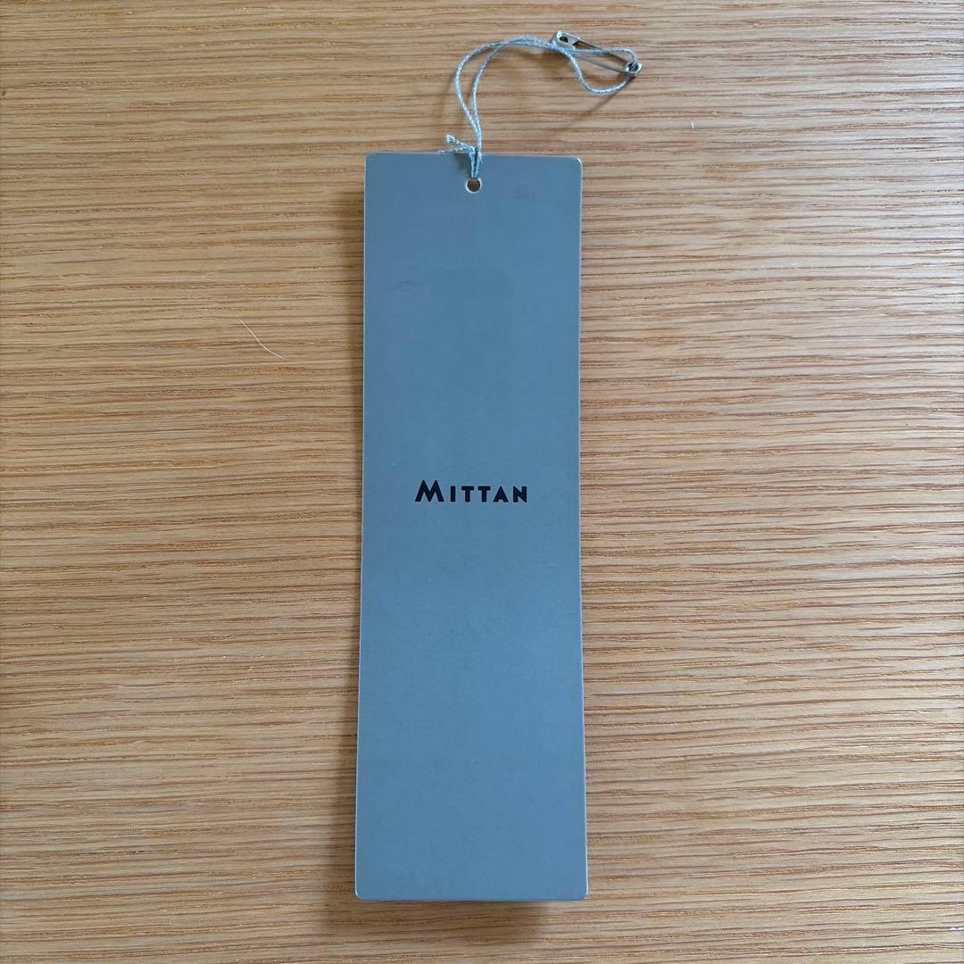 mittan ストレートウールブランケットパンツ