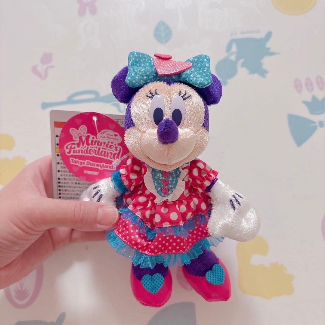 ディズニー パルパルーザ ミニー ファンダーランド ぬいぐるみバッジ