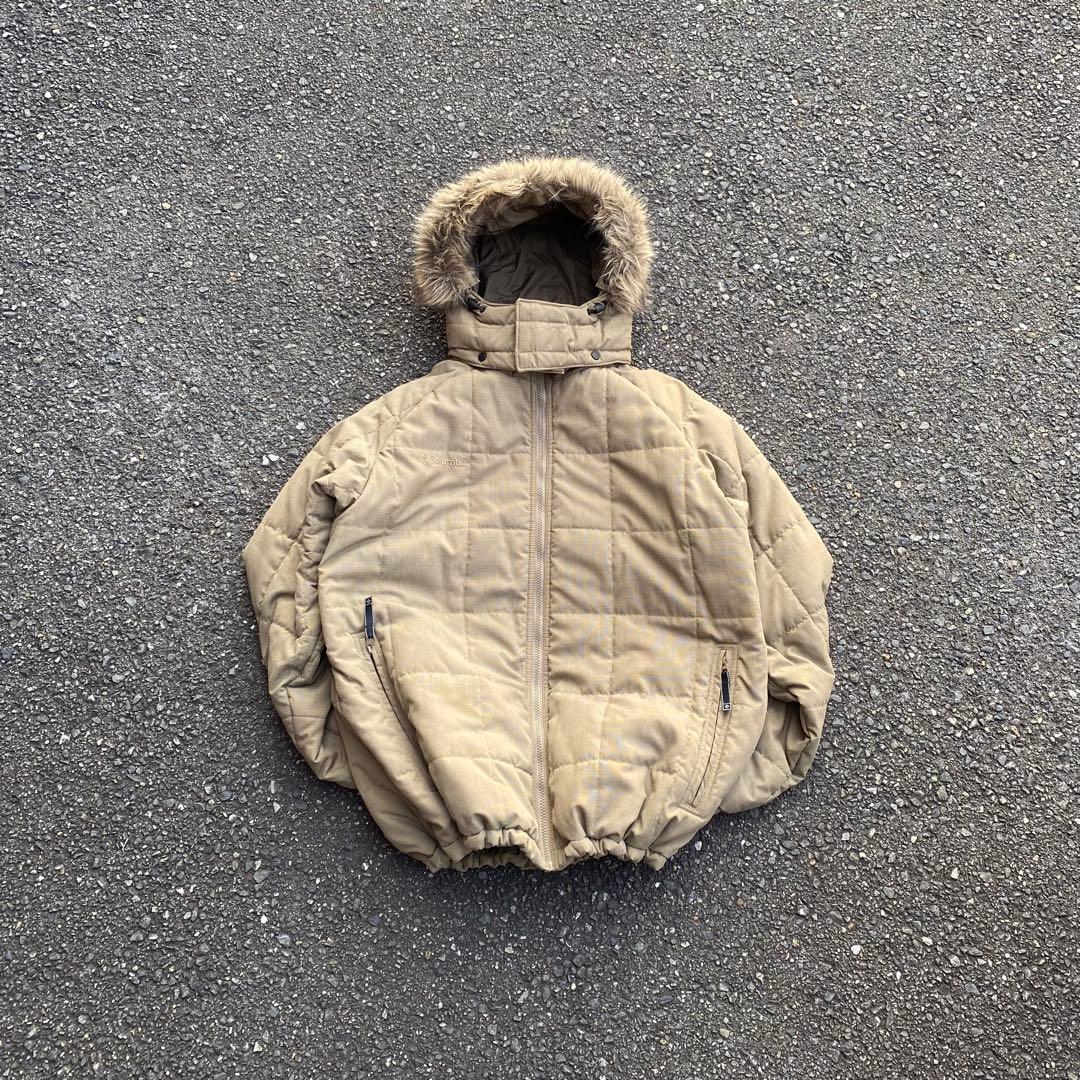 N*屋様 コロンビア hooded puffer jacket テック ファー