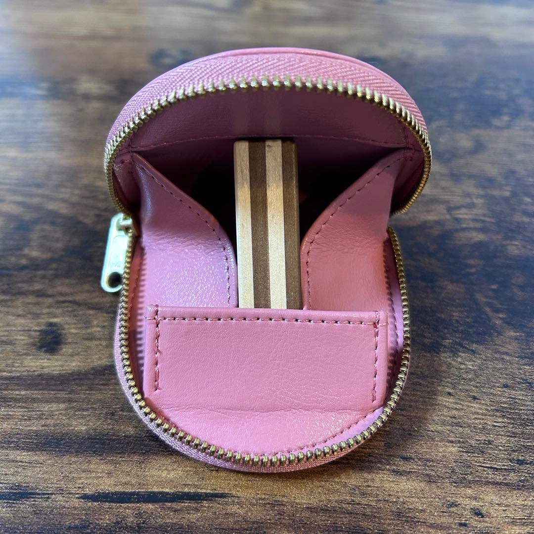 新品未使用】皇居 財布 コインケース 小銭入れ ピンク 桃色 皇居財布