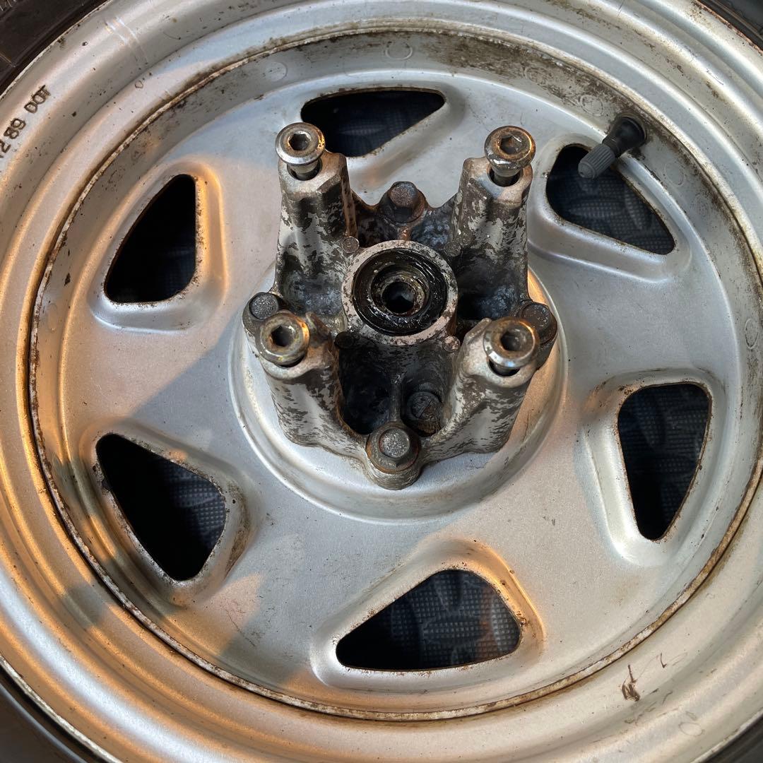 フュージョン 純正 初期型 タイヤ＆ホイール 10.12インチ - メルカリ