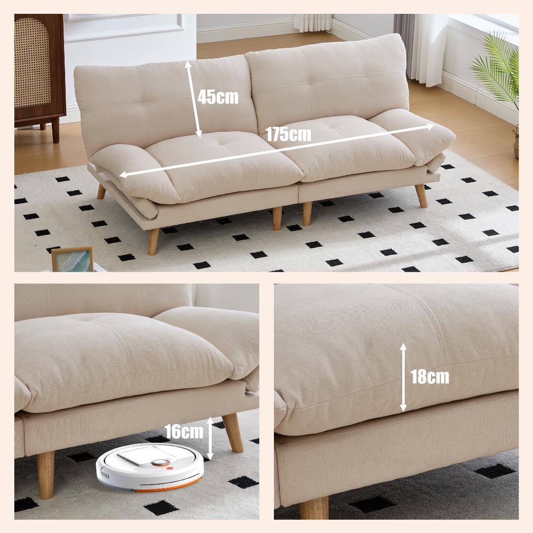 多機能ソファ、ソファベッド、2人掛けソファ、シングルソファ、コンバーチブルソフ