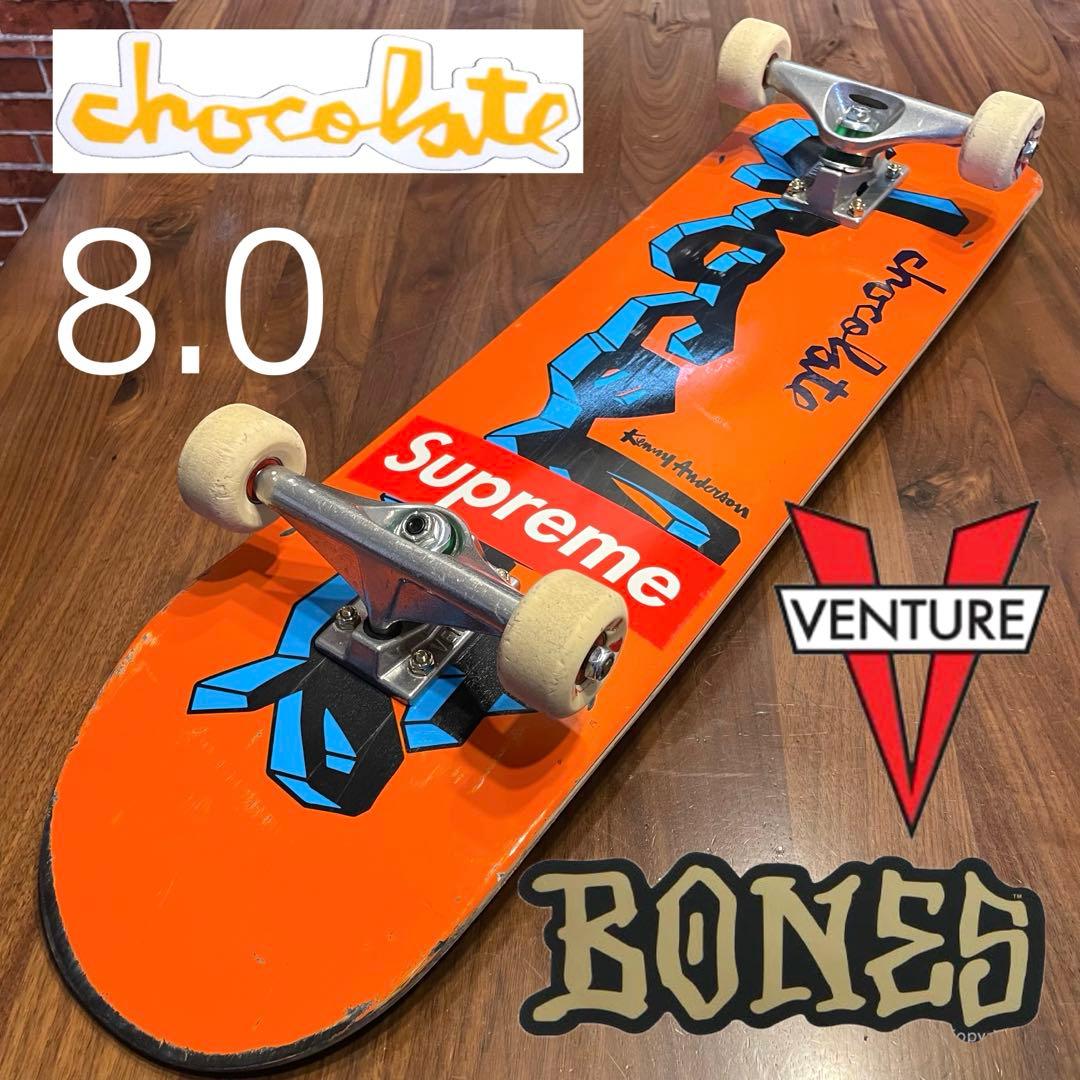 チョコレート スケートボード ベンチャー スケボー 8インチ ボーンズ