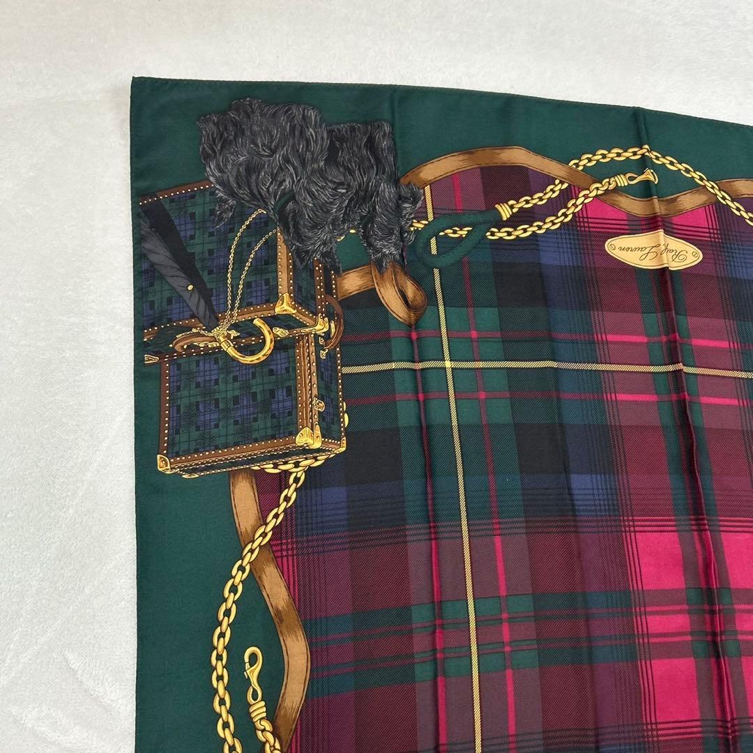 J679 新品未使用 ラルフローレン スカーフ グリーン レディース