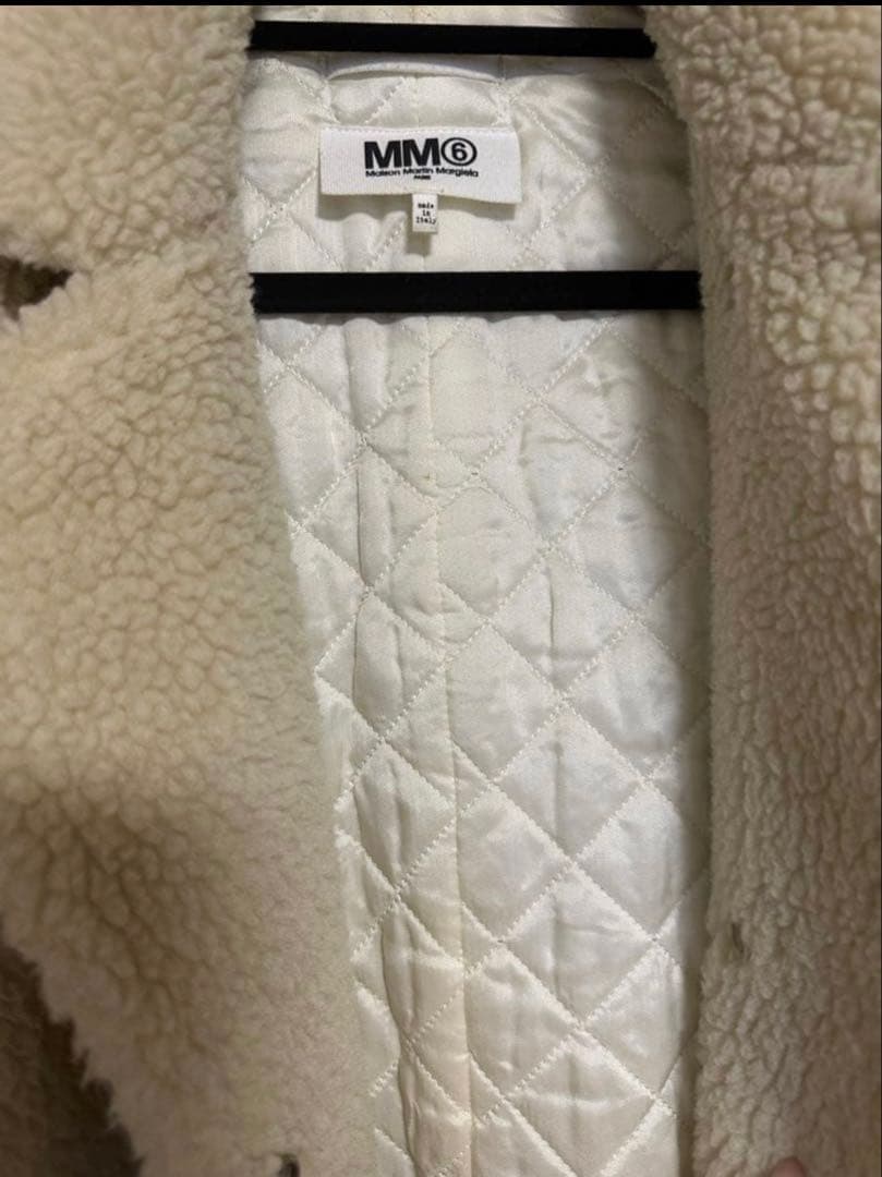 MM6 マルジェラ ボアコート ロングコート36