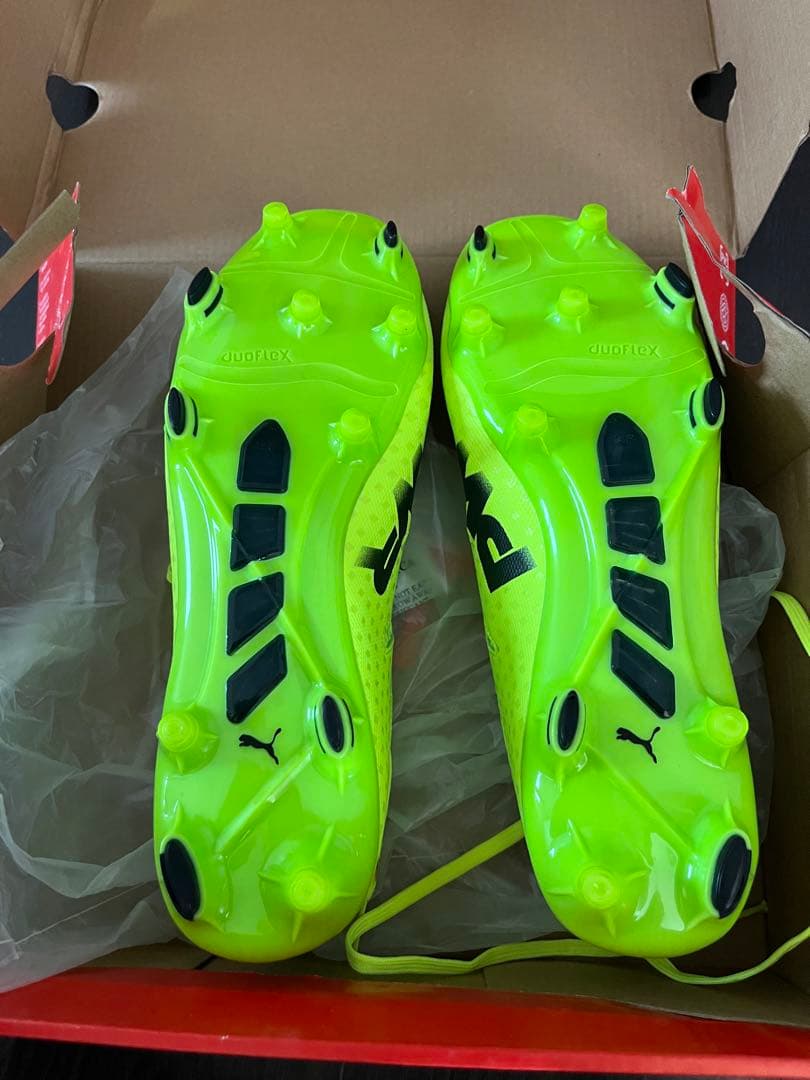 PUMA EVOSPEED Flesh FG 27.0cm おまけ1足付き