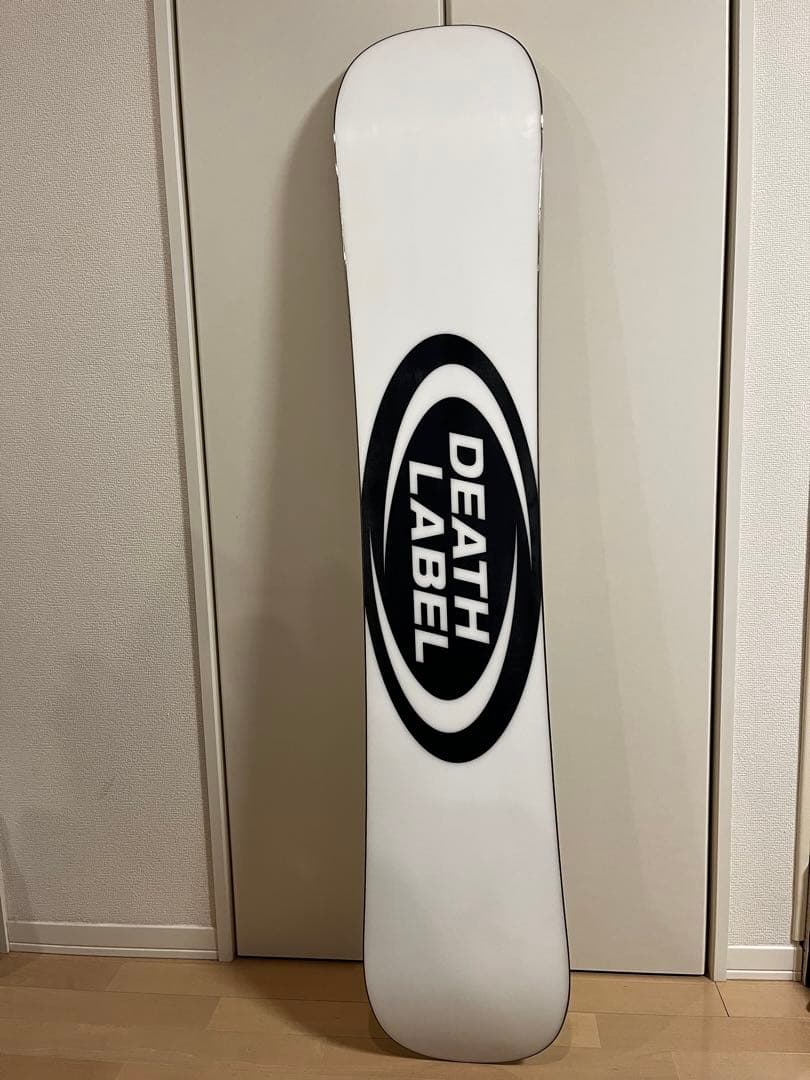 DEATH LABEL スノーボードBLACK FLAG DW151 ケース付き