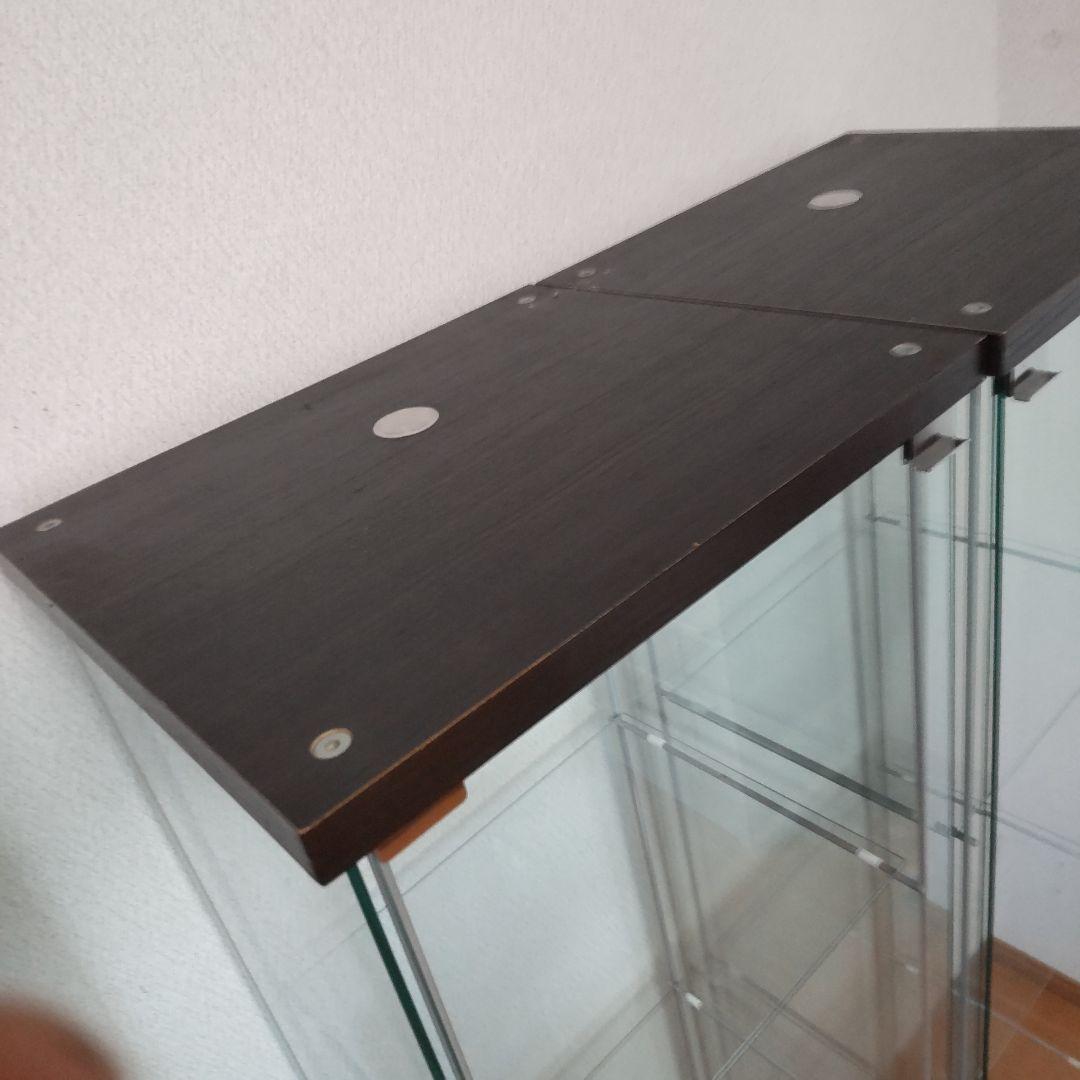 IKEA デトルフ 2台 『引取限定』ガラスショーケース - メルカリ