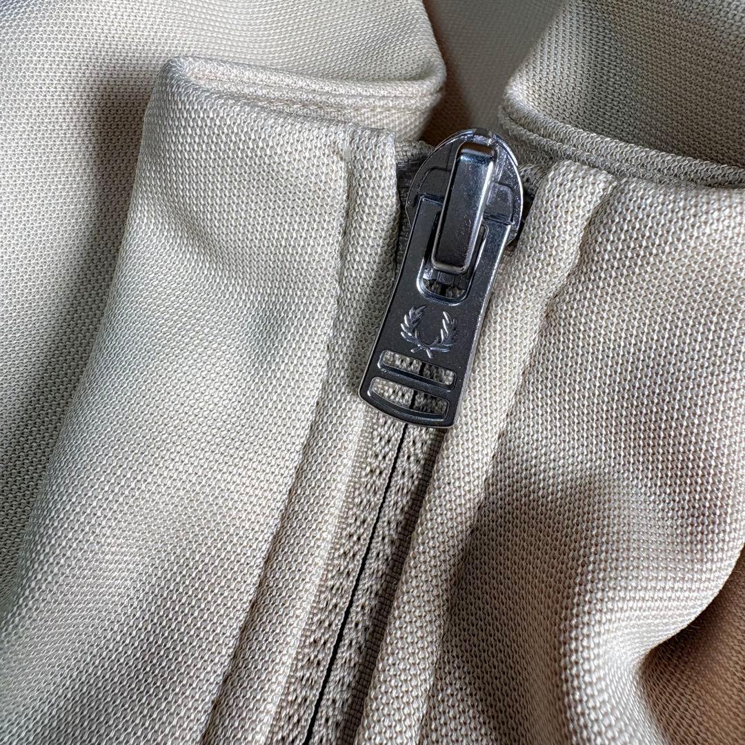 FRED PERRY トラックジャケット クリーム ポルトガル製 S ジャージ