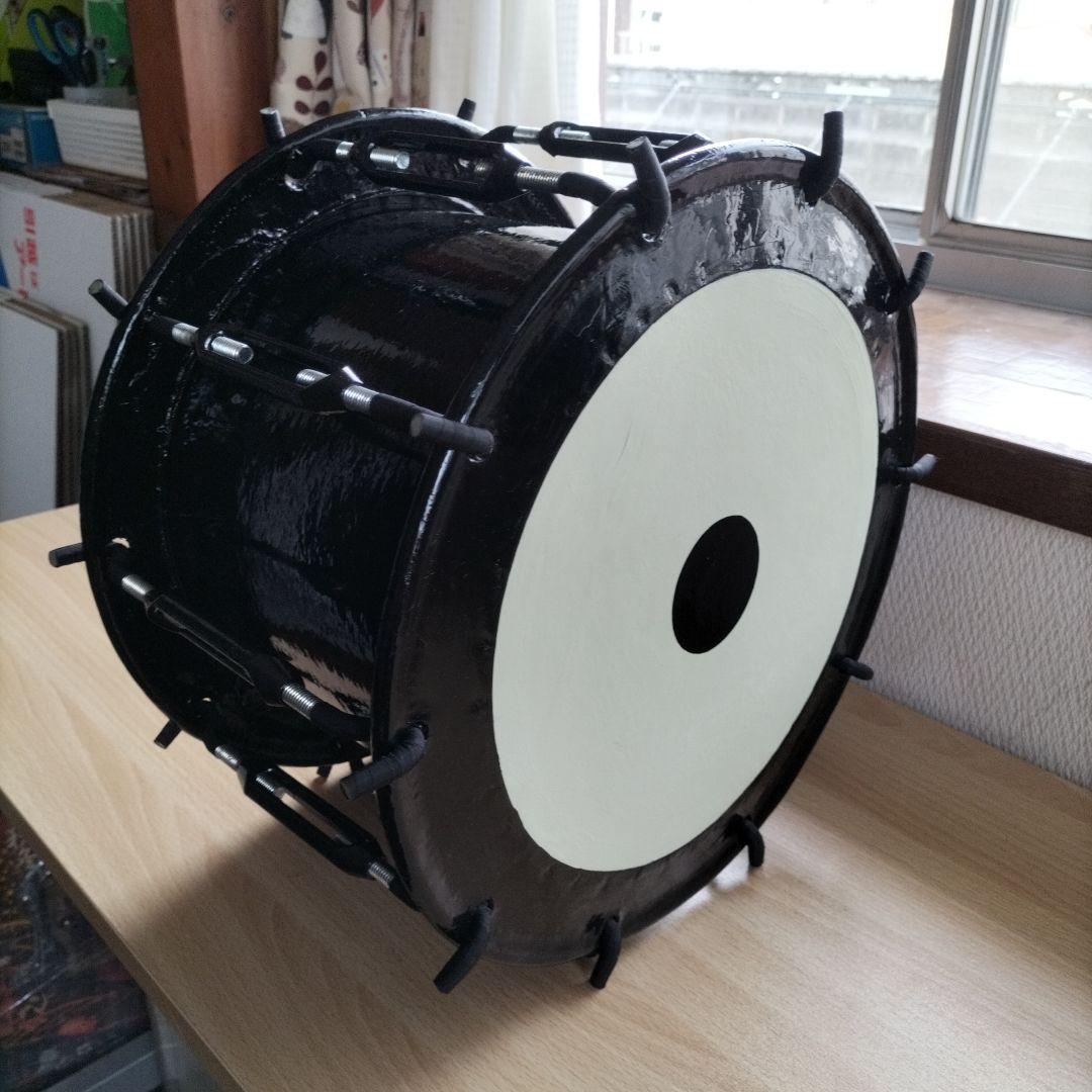 和太鼓　締太鼓　ターンバックル仕様　 高さ21cm 中古品①