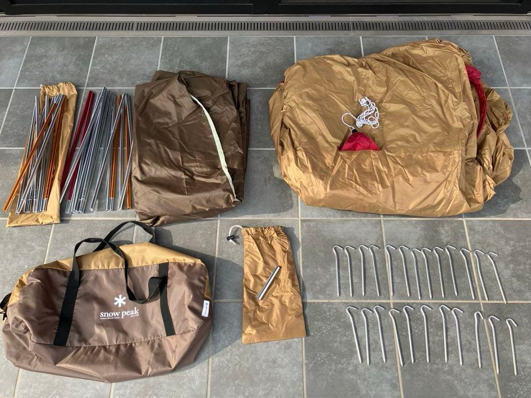  peak テント・タープセット　エントリーパックTT