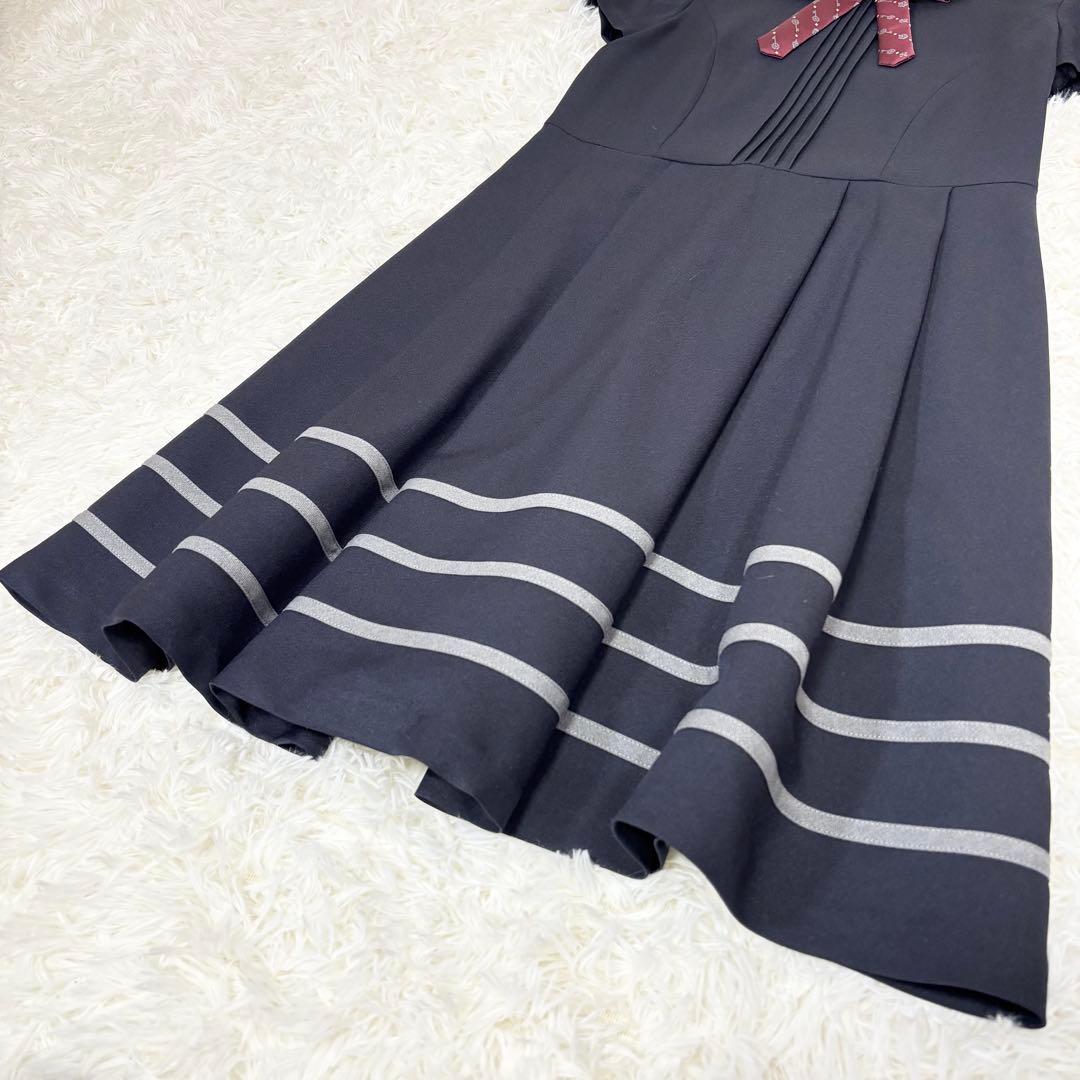 【極美品】CHOPIN ワンピース　ジャケット　ドレス　卒業式　160 ネイビー