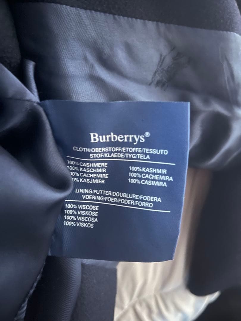 burberrys イングランド製　カシミヤコート