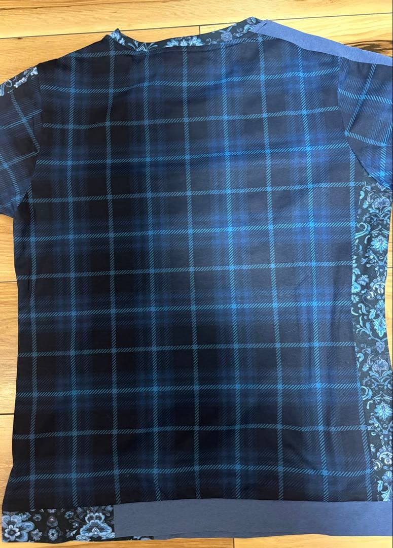 Admiral テニスウェアセット 青系チェック柄