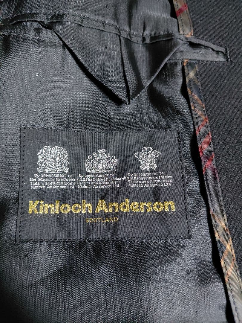 キンロックアンダーソン　ゼニア　ブラック コートXL