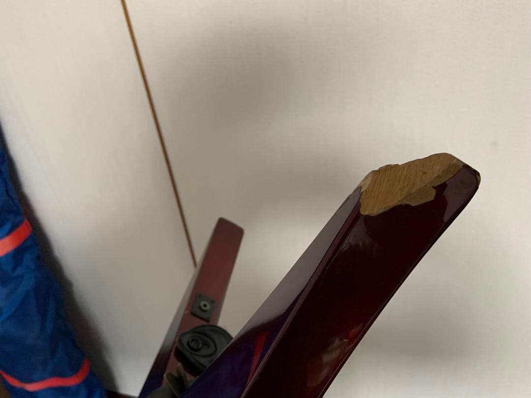 フライングV型　エドワーズ　EDWARDS フライングV 千聖 ボディ欠けあり