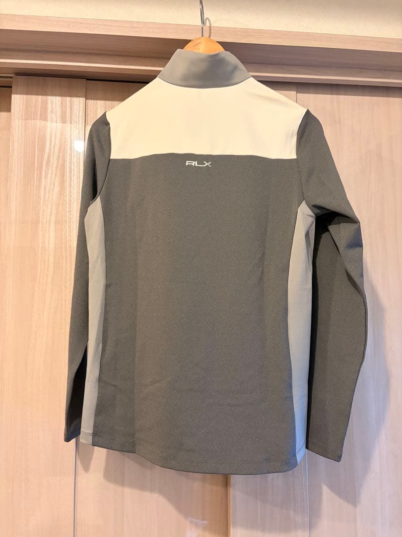 【美品】RLX / ゴルフウェア ストライプ プルオーバー